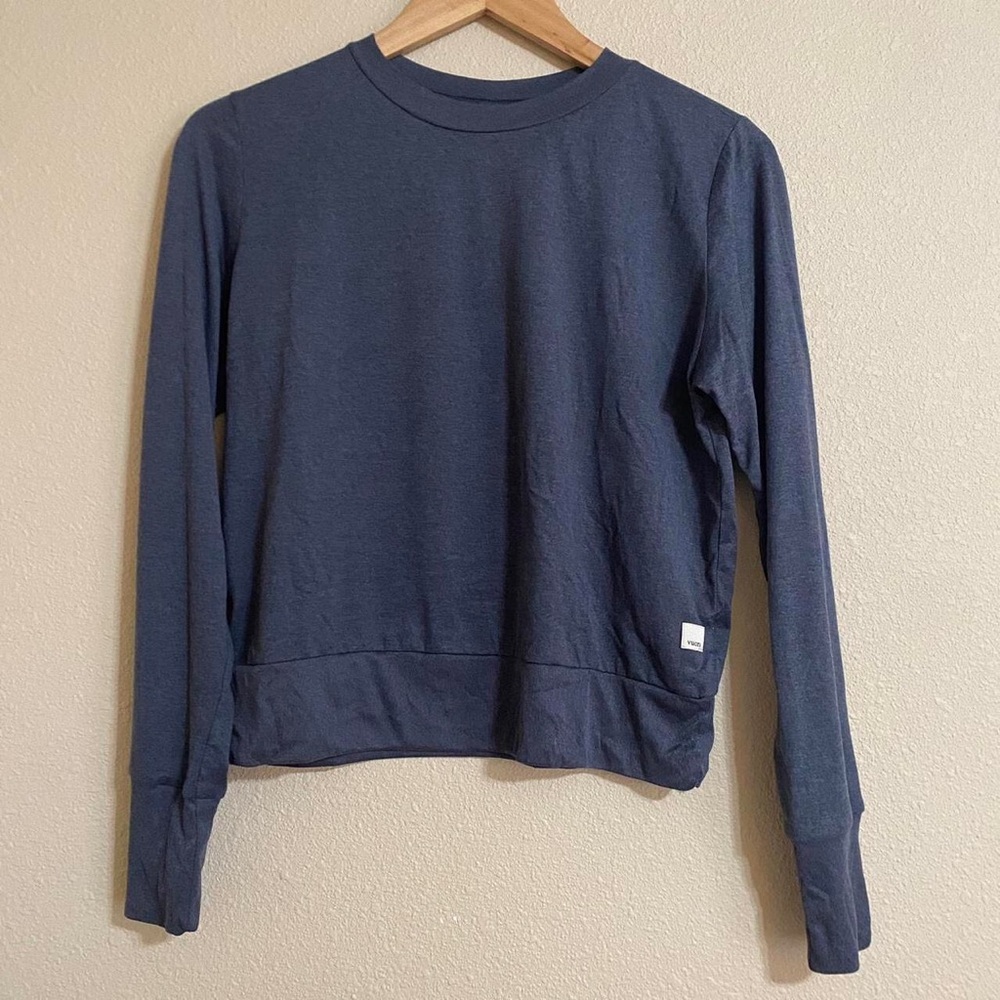 Vuori Daydream Crew in Navy Heather